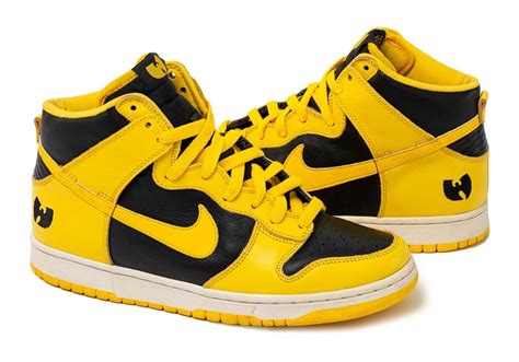 wu tang shoes versace|Nike Dunk High Wu.